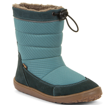 Froddo - Winterstiefel Barefoot up Tex Snow Wool petroleum